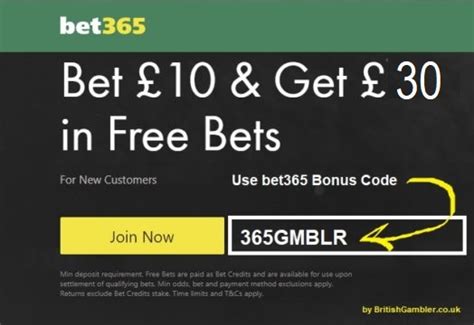 bet365 bonus code: TMG30 gets £30 free bets in August .